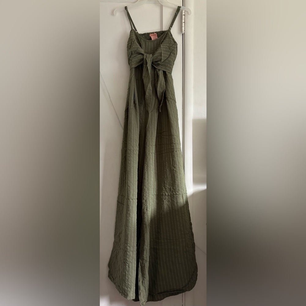 Flying Tomato Olive Jumpsuit